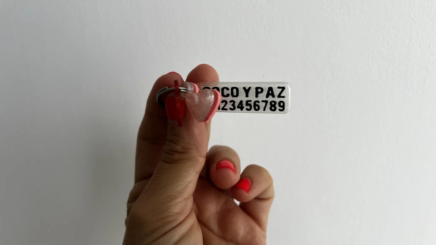 Chapita Corazón Glitter