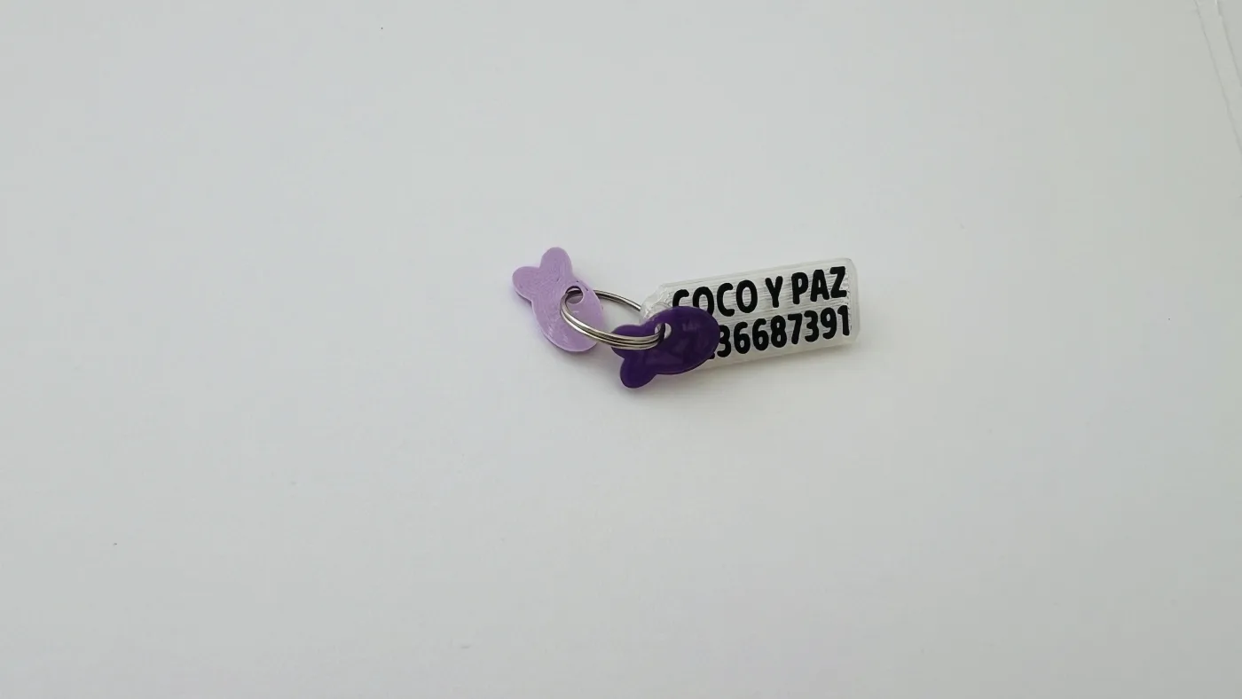 Chapita Mini Pez Lila