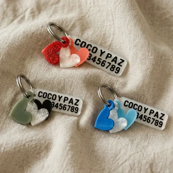 Chapita Triple Corazón