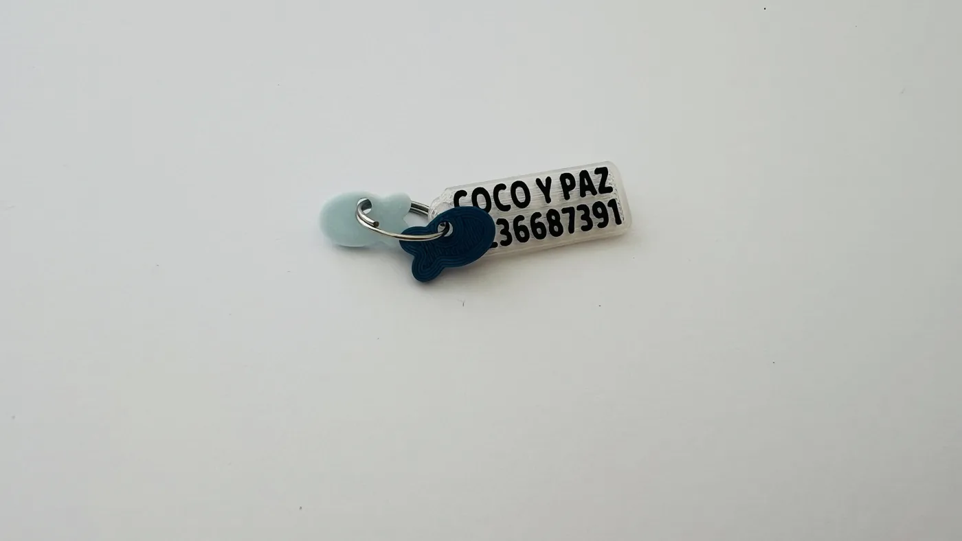 Chapita Mini Pez Azul