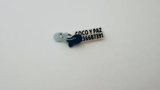 Chapita Mini Pez Azul