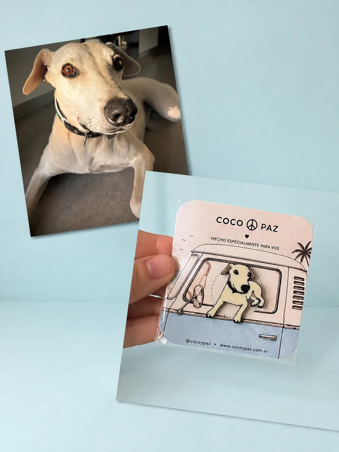 Pin Personalizado de tu peludo